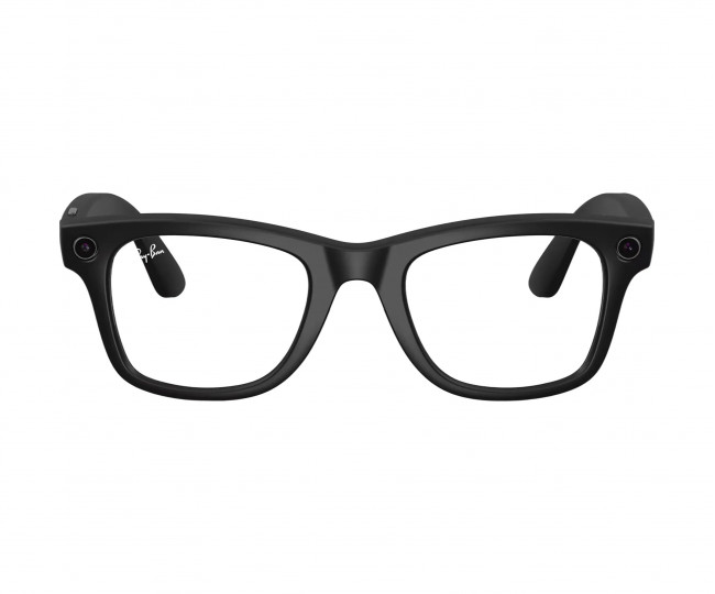 Смарт-очки Ray-Ban Meta Wayfarer  - Matte Black/ Clear to Graphite Green  (RW4006 601S1M 50-22) 